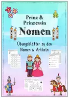 Vorschau - Arbeitsblätter - Nomen - Arbeitsblätter/ Übungen - Deckblatt