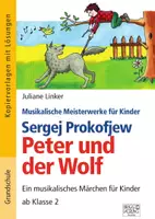 Vorschau - Arbeitsblätter - Sergej Prokofjew – Peter und der Wolf - Deckblatt