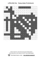 Vorschau - Arbeitsblätter - Gesundes Frühstück, Suchsel, schwer, Wortgitter, Buchstabensalat, Buchstabengitter, Wortsuchrätsel, Wortsuche, Worträtsel, Wortsuchsel - Seite 2