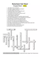 Vorschau - Arbeitsblätter - Rennschwein Rudi Rüssel - Kreuzworträtsel - Seite 3