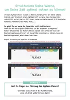 Vorschau - Lehrpläne/Lehrermaterial - DIGITALER WOCHENPLANER mit Hyperlinks - Seite 1