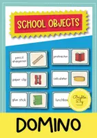 Vista previa - Juegos / Gamificación - School objects: juego de dominó para clases de inglés - Portada