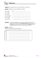 Vorschau - Arbeitsblätter - Das Präteritum | Deutsch Grundschule Klasse 3-4 | Grammatik Zeiten Vergangenheit Konjugation | Übungen, Arbeitsblätter, Kopiervorlagen, Freiarbeit mit Lösungen - Seite 3