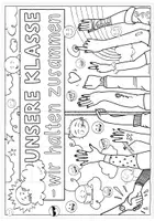Vorschau - Arbeitsblätter - Unsere Klasse ☀️ - Kooperatives Poster / Schulstart (Paket D/E) - Seite 3