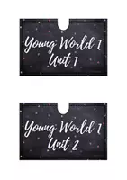 Vorschau - Mal- und Bastelvorlagen - Schilder Schubladenkiste Englisch - Young World 1-4 - Seite 3