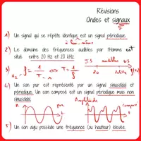 Aperçu - Apprentissages en autonomie - Flashcards Ondes et signaux 2e - Page 1