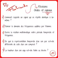 Aperçu - Apprentissages en autonomie - Flashcards Ondes et signaux 2e - Page de couverture