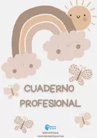 Vista previa - Para docentes: organización, planificación y formación - CUADERNO PROFESIONAL MARIPOSAS COLOR NEUTRO - página 1