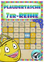 Vorschau - Unterrichtsreihen - Brettspiel : Plaudertasche - Malreihen - 7er-Reihe - Gesprächsanlässe schaffen - Deckblatt