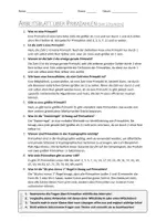 Vorschau - Arbeitsblätter - AB mit Fragen zum Thema "Primzahlen" + Lösungsblatt - Seite 1