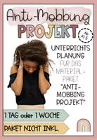 Vorschau - Stundenentwürfe - Anti Mobbing Projekt: die komplette Planung - Deckblatt