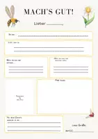 Vorschau - Arbeitsblätter - Abschiedsgeschenk an Schüler (Steckbriefe von Mitschülern) - Seite 1