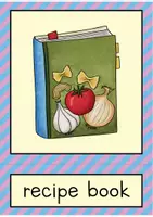 Vista previa - Tarjetas / Manipulativos - In the kitchen: cooking and baking - 56 flash cards // Tarjetas con imágenes (inglés) - página 2