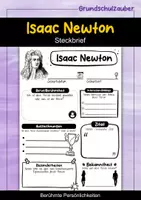 Vorschau - Arbeitsblätter - Isaac Newton - 3 für 2 Sparpaket - Materialpaket - Seite 1