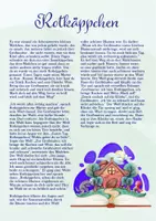 Vorschau - Arbeitsblätter - Märchen Rotkäppchen Lesetext und Aufgaben - Seite 1