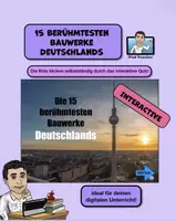 Vorschau - Stundenentwürfe - INTERACTIVE: Die berühmtesten Bauwerke Deutschlands - Deckblatt