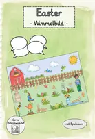 Vorschau - Fördermaterial/Inklusion - EASTER - Wimmelbild - inkl. Spielideen Grundschule - Deckblatt