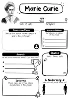 Vorschau - Arbeitsblätter - Marie Curie Profile - Famous people (English) - Seite 1