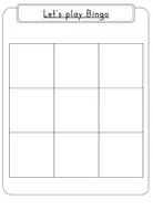 Vorschau - Arbeitsblätter - 3x3 Bingo-Feld für den Englisch-Unterricht - Seite 2