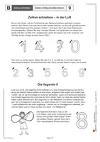 Vorschau - Arbeitsblätter - Kohls Zahlenkiste: Zahlen schreiben | Mathematik Vorschule, Grundschule Klasse 1 | Anfangsunterricht, Übungen, Arbeitsblätter, Kopiervorlagen - Seite 3