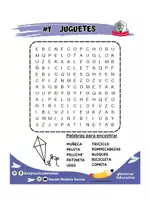 Vista previa - Hojas de trabajo - Sopa de letras para mejorar la atención y concentración - página 1