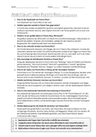 Vorschau - Arbeitsblätter - AB mit Fragen zum Thema "Puerto Rico" + Lösungsblatt + Infografik - Seite 2
