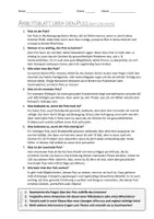 Vorschau - Arbeitsblätter - AB mit Fragen zum Thema "Puls" + Lösungsblatt + Mindmap + Infografik - Seite 3