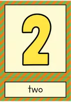 Vorschau - Präsentationen/Tafelbilder - Cardinal numbers (0-100): Flash Cards / Bild- und Wortkarten (Englisch) - Seite 3