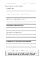Vorschau - Arbeitsblätter - Lernplakat + AB mit Fragen zum Thema "Putsch" + Lösungsblatt + Infografik - Seite 1