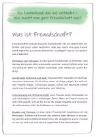 Vorschau - Arbeitsblätter - Das Zauberband der Freundschaft – Ethik in der Grundschule lebendig erleben - Seite 1