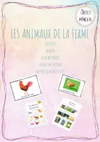 Vorschau - Arbeitsblätter - Les animaux de la ferme - Deckblatt