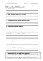 Vorschau - Arbeitsblätter - Lernposter + AB mit Fragen zum Thema "Raclette" + Lösungsblatt + Mindmap + Infografik - Seite 1