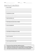 Vorschau - Arbeitsblätter - AB mit Fragen zum Thema "Räder" + Lösungsblatt - Deckblatt