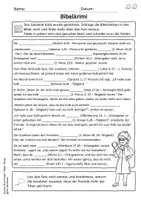 Vorschau - Arbeitsblätter - Bibelkrimi: Das Verschwinden des Goldenen Kalbs - Bibelverse in der Bibel aufschlagen - Seite 3