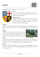 Vorschau - Arbeitsblätter - Saarland Arbeitsblatt mit Erklärvideo - Deckblatt