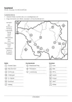 Vorschau - Arbeitsblätter - Saarland (Landkarte) - Seite 2