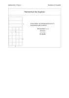 Vorschau - Arbeitsblätter - Merkblätter Umfang und Flächeninhalt von Rechteck und Quadrat - Seite 2