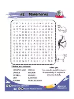 Vista previa - Unidades / Secuencias / Situaciones de Aprendizaje - Sopa de Letras del Reino Animal - página 3