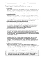 Vorschau - Arbeitsblätter - AB mit Fragen zum Thema "Radar" + Lösungsblatt + Infografik - Seite 2