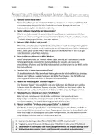 Vorschau - Arbeitsblätter - AB mit Fragen zum Thema "Rainer Maria Rilke" + Lösungsblatt + Infografik - Seite 2