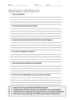 Vorschau - Arbeitsblätter - AB mit Fragen zum Thema "Rakete" + Lösungsblatt + Infografik - Deckblatt
