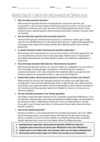 Vorschau - Arbeitsblätter - AB mit Fragen zum Thema "Rätoromanische Sprachen" + Lösungsblatt + Infografik - Seite 2