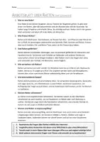 Vorschau - Arbeitsblätter - AB mit Fragen zum Thema "Ratten" + Lösungsblatt + Infografik - Seite 2