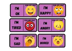 anteprima - Materiale di supporto/inclusione - domino how are you. Feelings in english - Pagina 1
