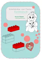 Vorschau - Arbeitsblätter - Materialpaket - Kombinatorik - Kuss der Prinzessin - Gebärdensprache - Deckblatt