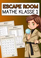Vorschau - Arbeitsblätter - Escape Room Mathe Klasse 1 - Deckblatt