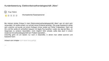 Vorschau - Präsentationen/Tafelbilder - Kundenbewertung (bearbeitbar) - Seite 3