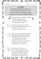 Vorschau - Arbeitsblätter - Lesespur in Reimen - Seite 3