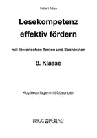 Vorschau - Arbeitsblätter - Lesekompetenz effektiv fördern 8. Klasse - Seite 1
