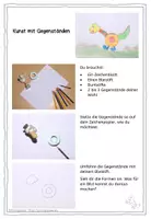 Vorschau - Mal- und Bastelvorlagen - Grundschule, Schnelle Kunst, 6 Anleitungen zum selbstständigen Arbeiten - Seite 2